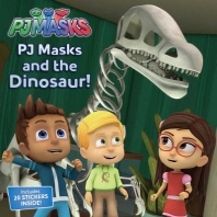 Pj Masks and the dinosaur!