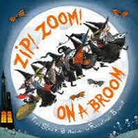 Zip! zoom! on a broom