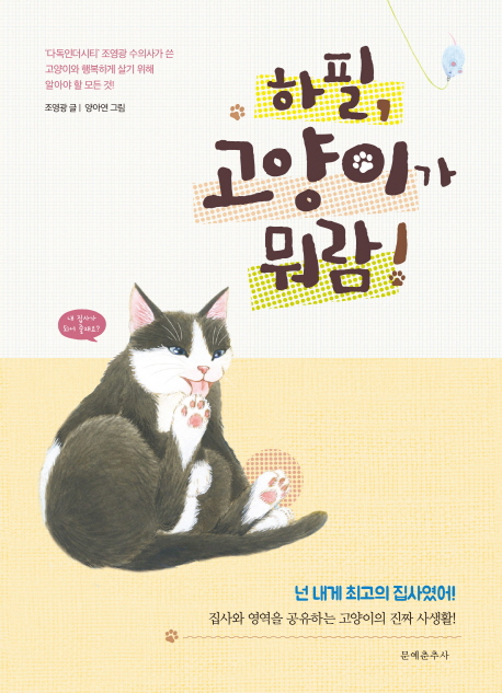 하필, 고양이가 뭐람! : '다독인더시티' 조영광 수의사가 쓴 고양이와 행복하게 살기 위해 알아야 할 모든 것!
