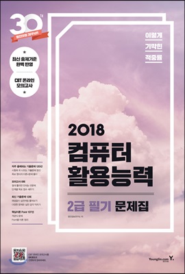 (2018) 컴퓨터활용능력  : 2급 필기 문제집