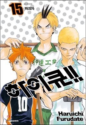 하이큐!!. 15 : 파괴자 표지