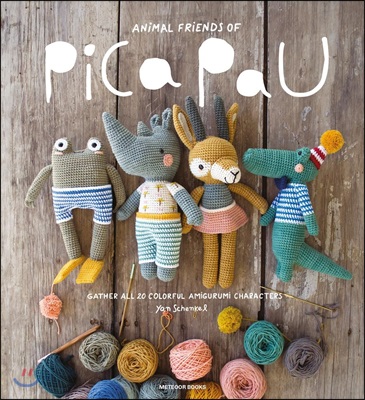 Animal friends of Pica Pau  : Gather all 20 colorful amigurumi animal characters