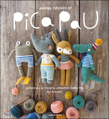 Animal friends of Pica Pau: gather all 20 colorful amigurumi animal characters