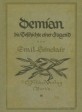 (초판본) 데미안 - [전자책]  : 1919년 오리지널 초판본 표지디자인