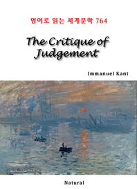(The) Critique of Judgement - [전자책]