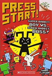 Press start!. 4:, Super Rabbit Boy VS. Super Rabbit Boss! 표지