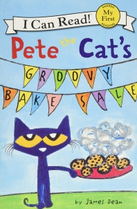 Pete the Cat's groovy bake sale