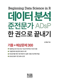 데이터 분석 준전문가 ADsP 한 권으로 끝내기 : 기출+예상문제 300