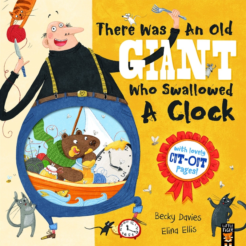 There was an old giant who swallowed a clock