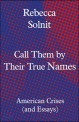 Call them by their true names American crises (and essays)