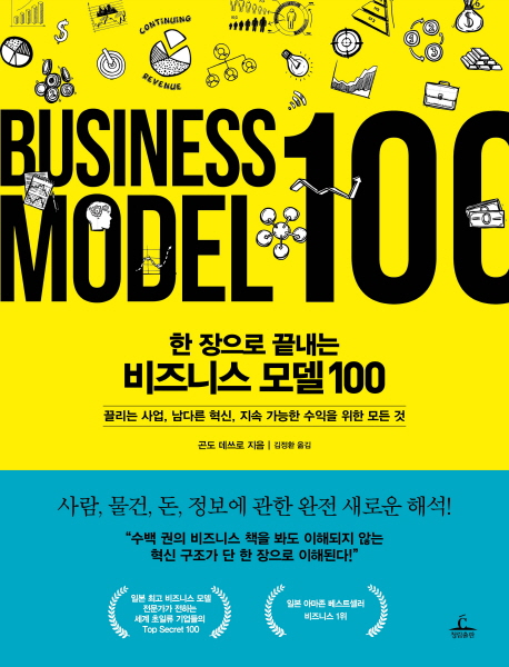 (한 장으로 끝내는)비즈니스 모델 100 = Business model 100 : 끌리는 사업, 남다른 혁신, 지속 가능한 수익을 위한 모든 것