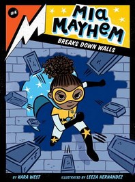 Mia Mayhem breaks down walls. 4