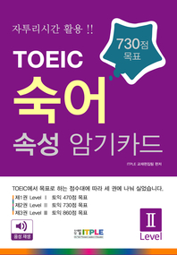TOEIC 숙어 속성 암기카드. Level II, 토익 730점 목표 [전자책]