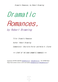 Dramatic romances - [전자책]