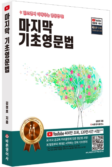 마지막 기초영문법 : 내 인생 영문법 공무에 더 이상의 좌절은 없습니다 표지