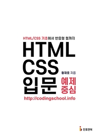 HTML CSS 입문: 예제 중심: HTML/CSS 기초에서 반응형 웹까지