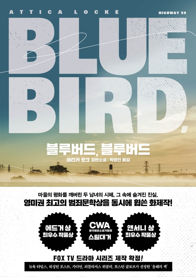 블루버드, 블루버드 : 애티카 로크 장편소설