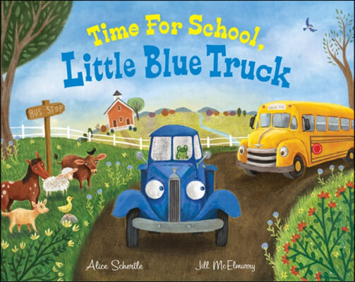 Time for school, little blue truck