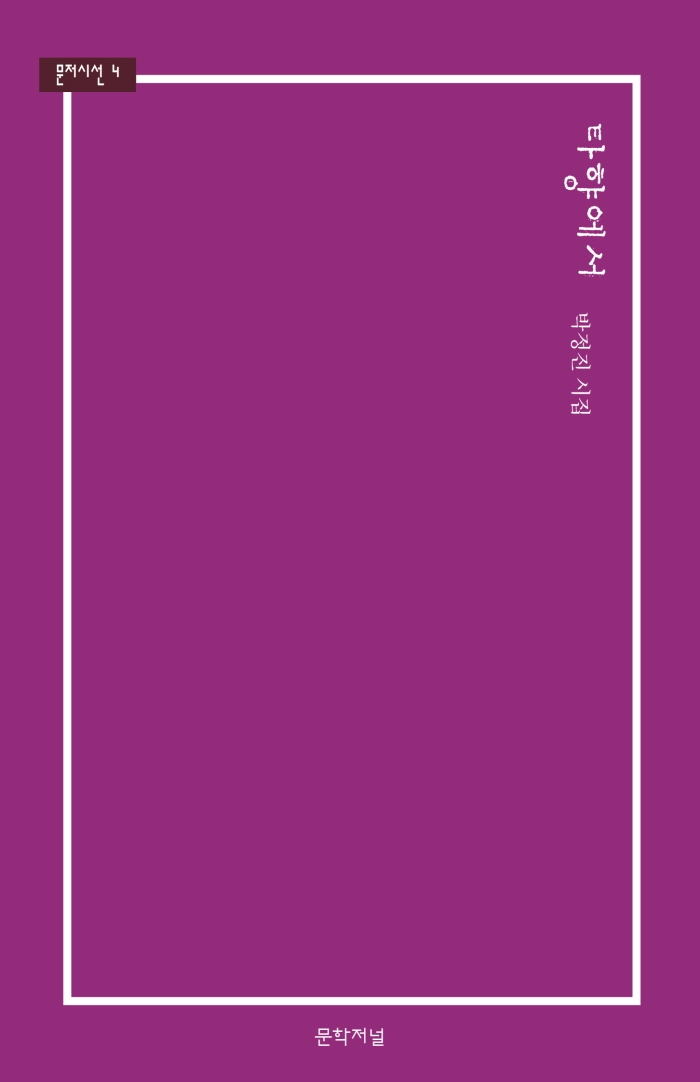 타향에서  : 박정진 시집