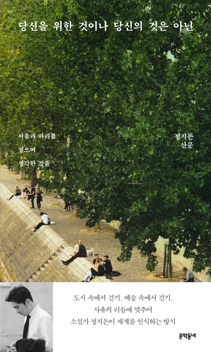 당신을 위한 것이나 당신의 것은 아닌: 서울과 파리를 걸으며 생각한 것들:정지돈 산문