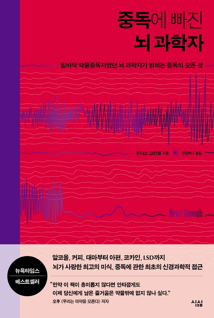 중독에 빠진 뇌 과학자 : 밑바닥 약물중독자였던 뇌 과학자가 밝히는 중독의 모든 것 표지